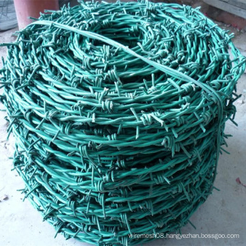 PVC Coated Double Line Barbed Wire